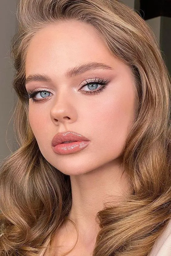 Soft glam makeup